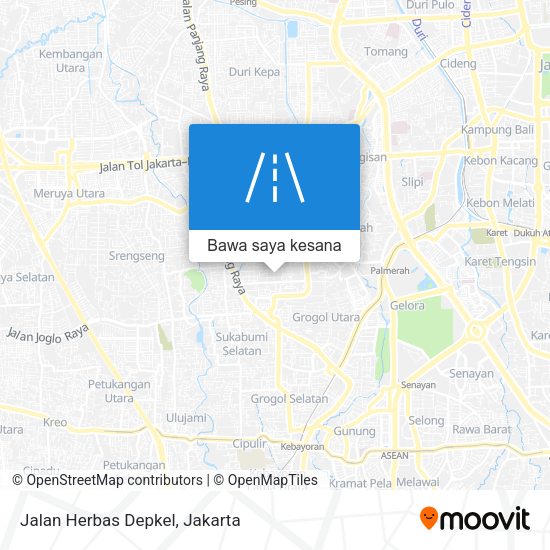 Peta Jalan Herbas Depkel
