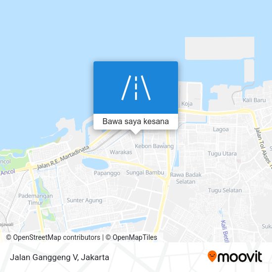 Peta Jalan Ganggeng V