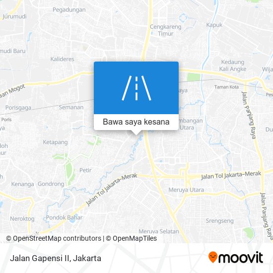 Peta Jalan Gapensi II