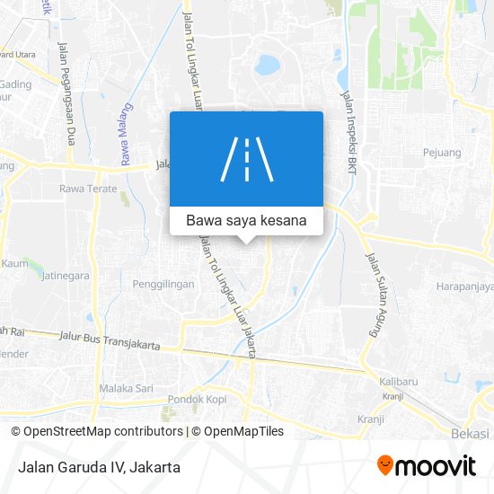 Peta Jalan Garuda IV