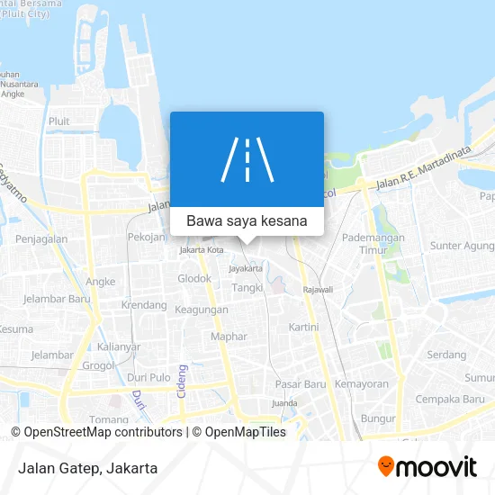 Peta Jalan Gatep