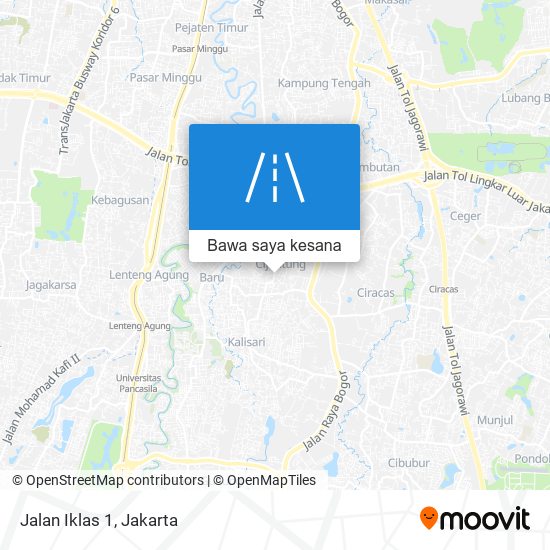 Peta Jalan Iklas 1