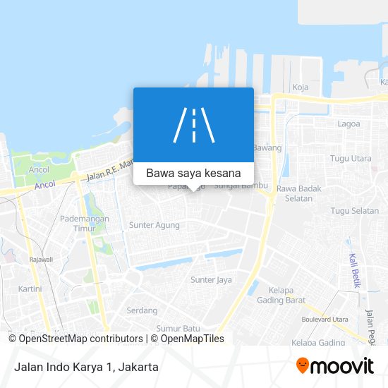 Peta Jalan Indo Karya 1