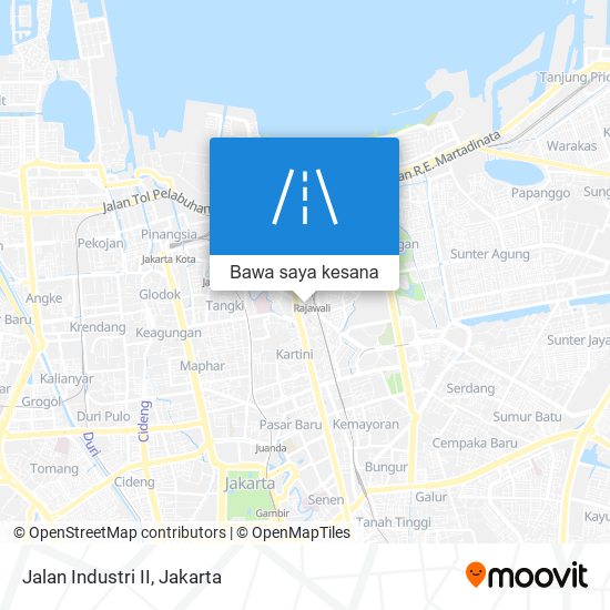 Peta Jalan Industri II