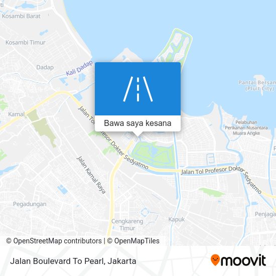Peta Jalan Boulevard To Pearl