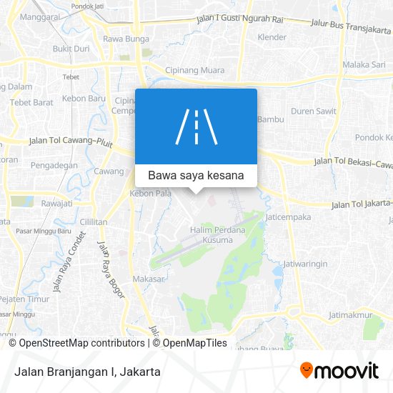 Peta Jalan Branjangan I