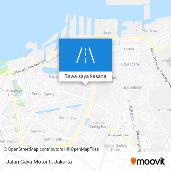 Peta Jalan Gaya Motor II