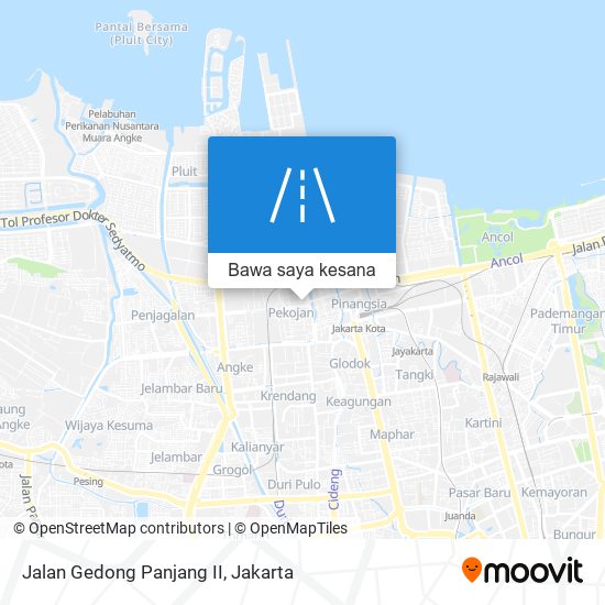 Peta Jalan Gedong Panjang II