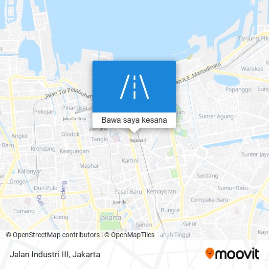 Peta Jalan Industri III