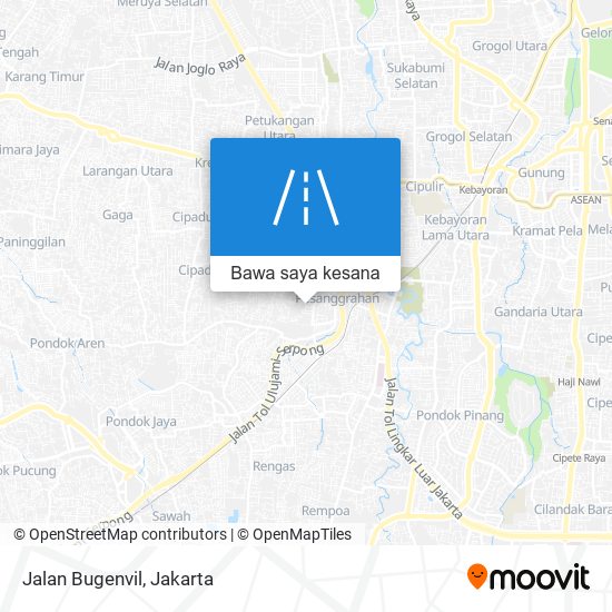 Peta Jalan Bugenvil