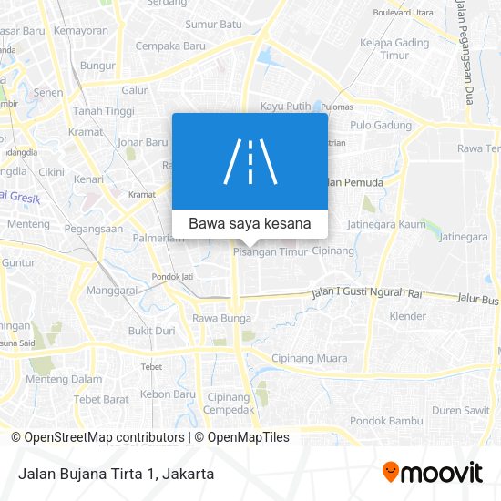 Peta Jalan Bujana Tirta 1