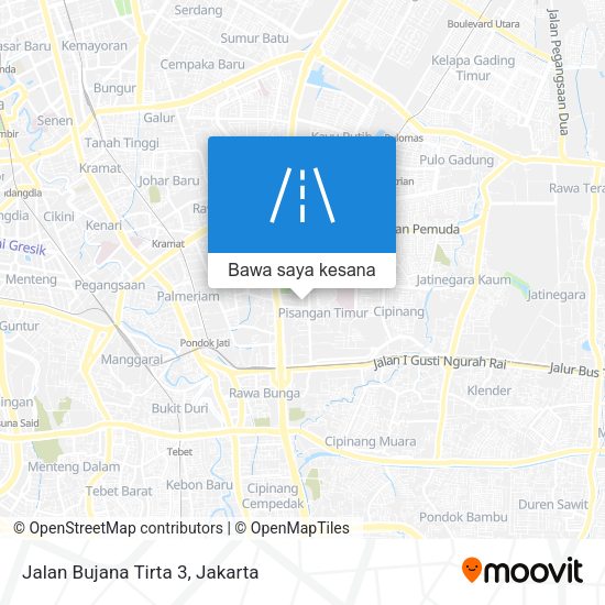 Peta Jalan Bujana Tirta 3