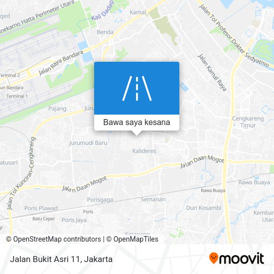 Peta Jalan Bukit Asri 11