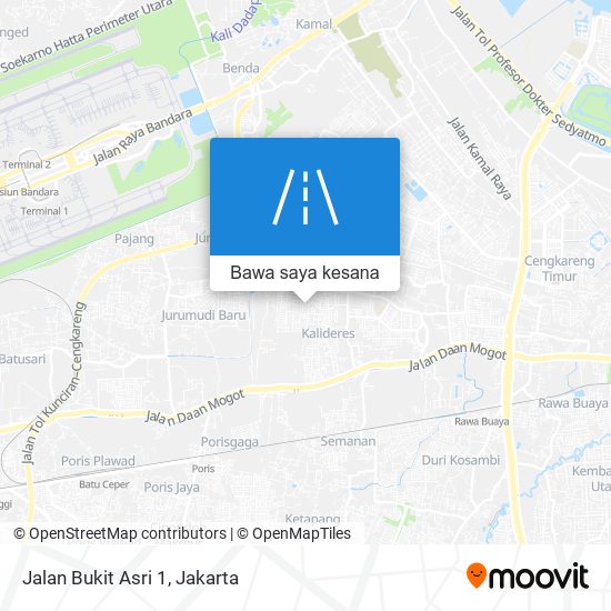 Peta Jalan Bukit Asri 1