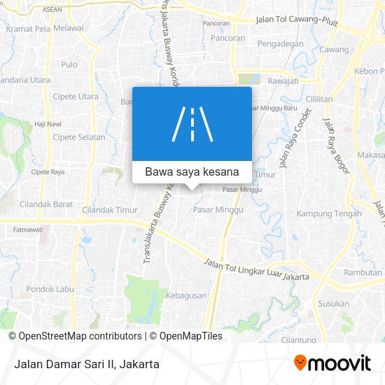 Peta Jalan Damar Sari II