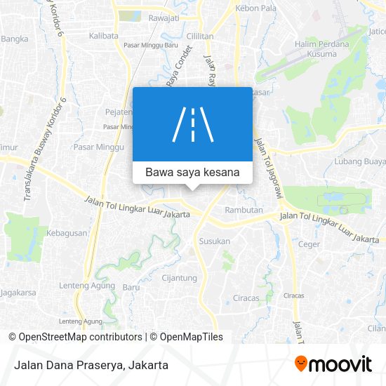 Peta Jalan Dana Praserya