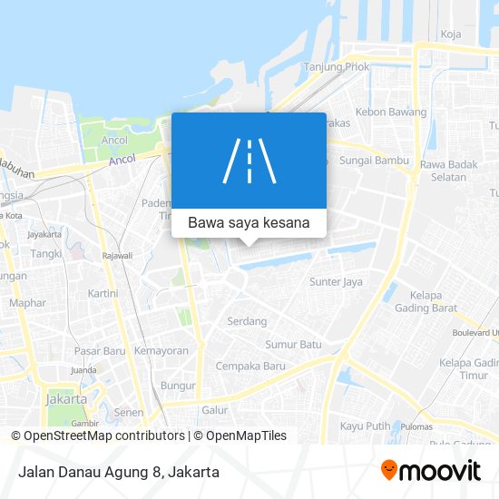 Peta Jalan Danau Agung 8