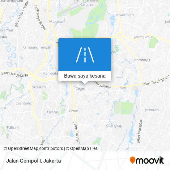 Peta Jalan Gempol I