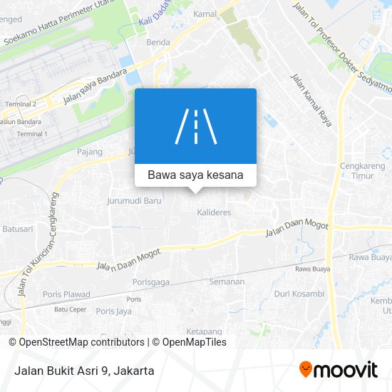 Peta Jalan Bukit Asri 9