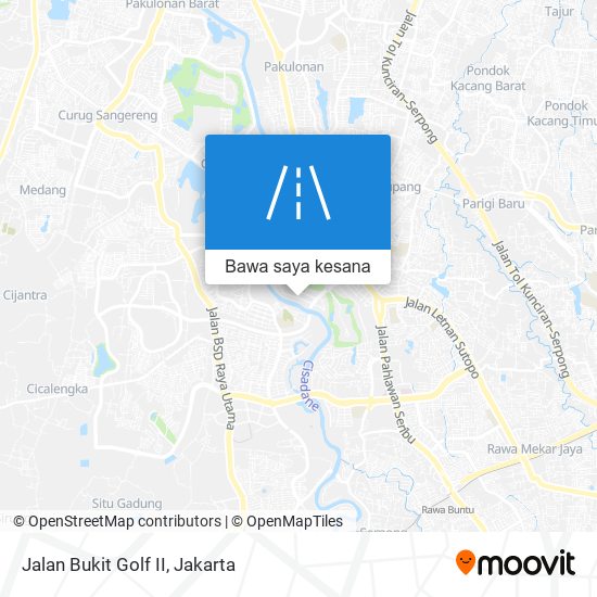Peta Jalan Bukit Golf II