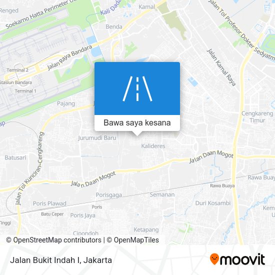 Peta Jalan Bukit Indah I