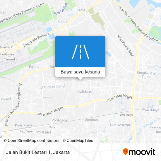 Peta Jalan Bukit Lestari 1