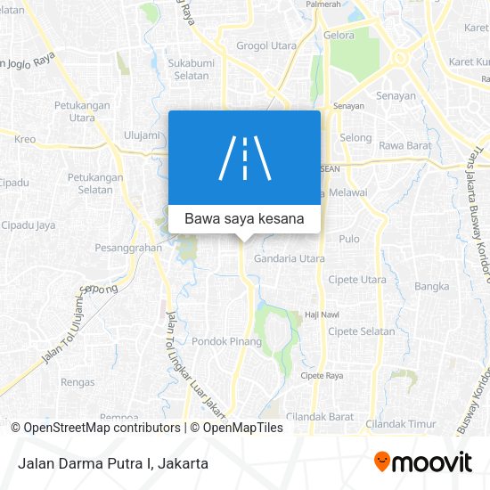 Peta Jalan Darma Putra I