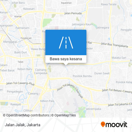 Peta Jalan Jalak