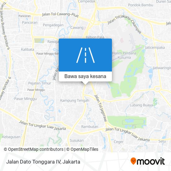 Peta Jalan Dato Tonggara IV