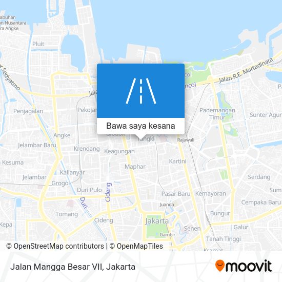 Peta Jalan Mangga Besar VII