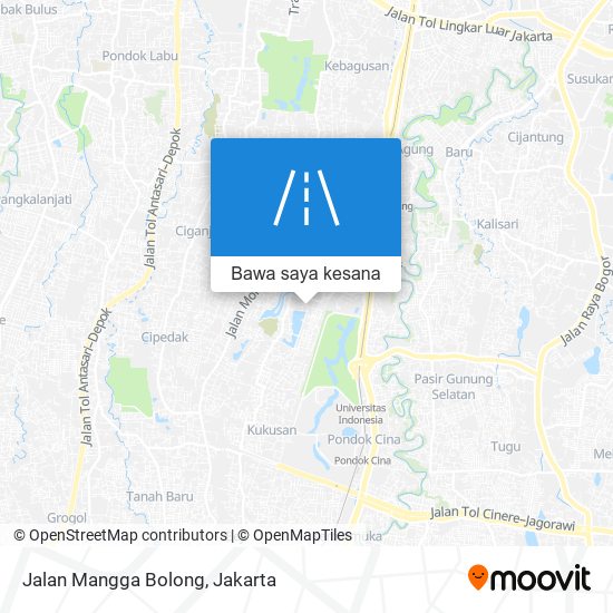 Peta Jalan Mangga Bolong