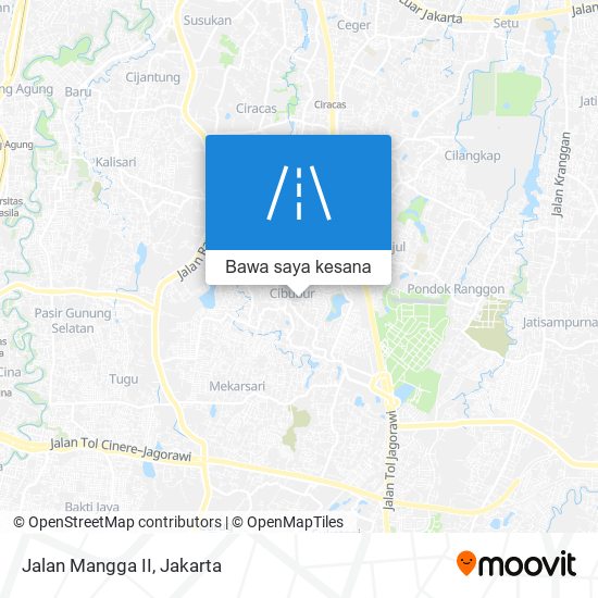 Peta Jalan Mangga II