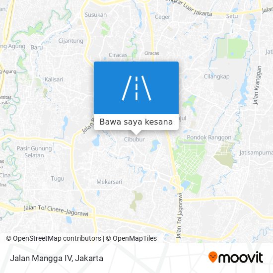 Peta Jalan Mangga IV