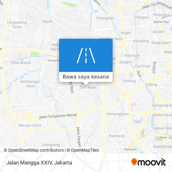 Peta Jalan Mangga XXIV