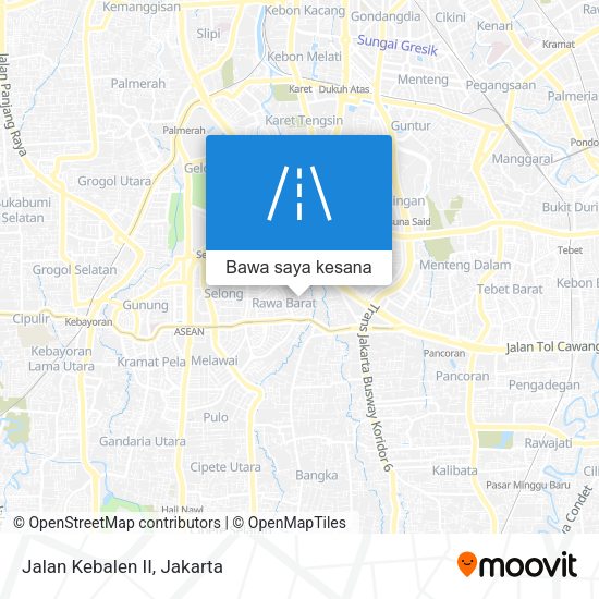Peta Jalan Kebalen II