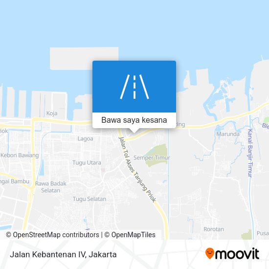 Peta Jalan Kebantenan IV