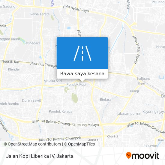 Peta Jalan Kopi Liberika IV