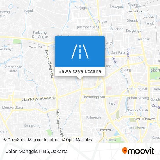 Peta Jalan Manggis II B6