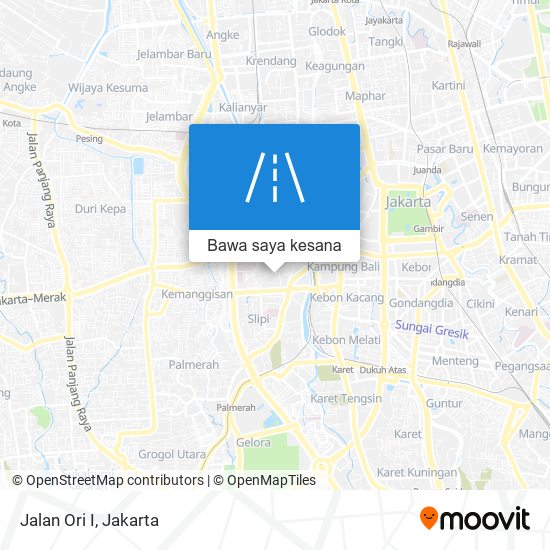 Peta Jalan Ori I