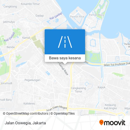 Peta Jalan Oswegia