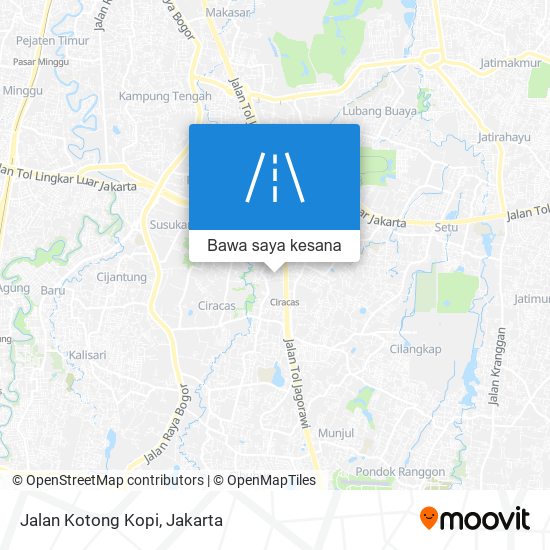 Peta Jalan Kotong Kopi