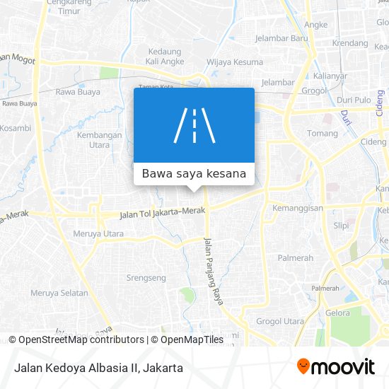 Peta Jalan Kedoya Albasia II