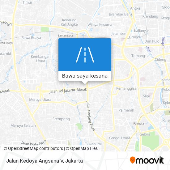 Peta Jalan Kedoya Angsana V