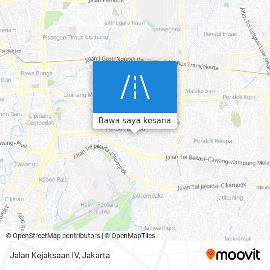 Peta Jalan Kejaksaan IV