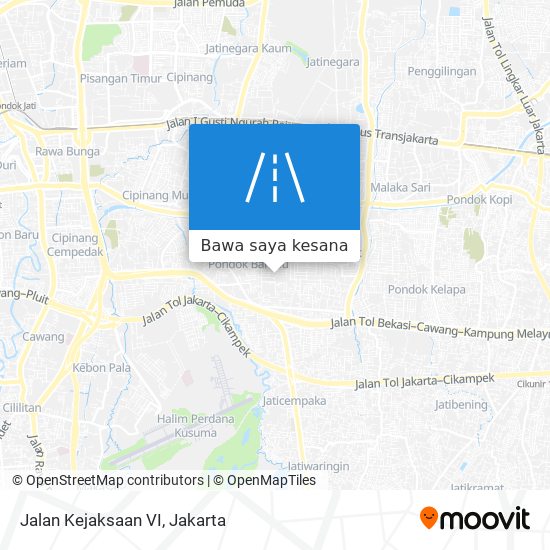 Peta Jalan Kejaksaan VI