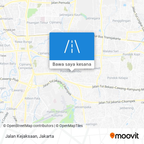 Peta Jalan Kejaksaan