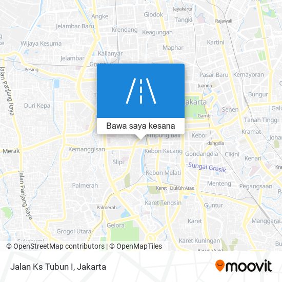 Peta Jalan Ks Tubun I