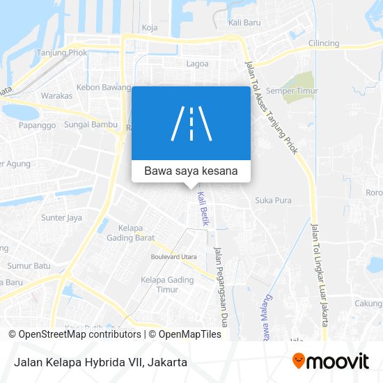 Peta Jalan Kelapa Hybrida VII
