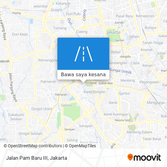 Peta Jalan Pam Baru III