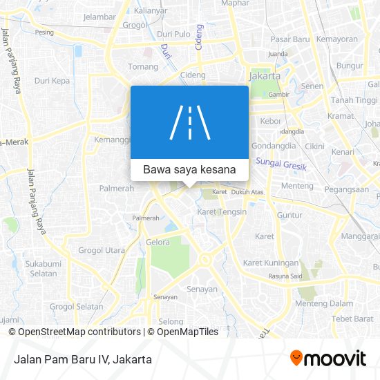 Peta Jalan Pam Baru IV